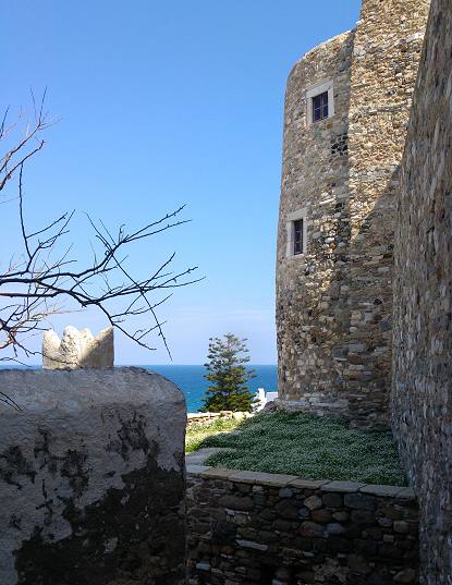 Glezos Tower at the Venetian Castle